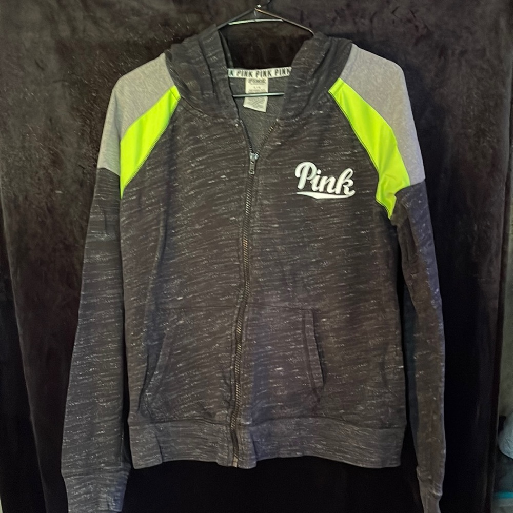 PINK zip-up hoodie